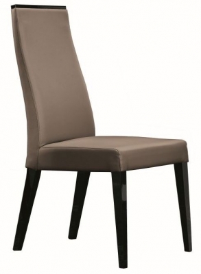 Product photograph of Alf Italia Mont Noir Faux Leather Dining Chair Sold In Pairs from Choice Furniture Superstore