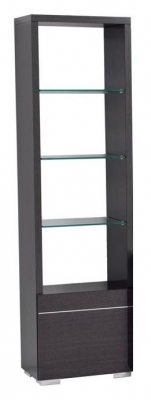 Product photograph of Alf Italia Versilia 1 Door Bookcase - Left from Choice Furniture Superstore