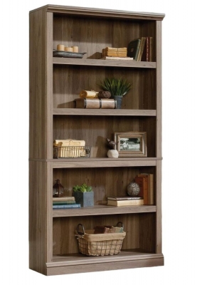 Product photograph of Teknik Barrister Home Salt Oak Tall Bookcase from Choice Furniture Superstore