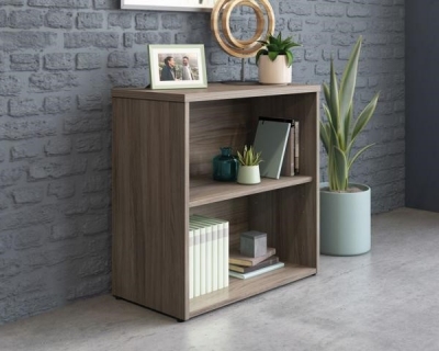 Product photograph of Teknik Affiliate Elm 2 Shelf Bookcase from Choice Furniture Superstore