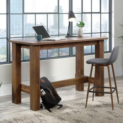 Product photograph of Teknik Counter Height Grand Walnut Work Bench from Choice Furniture Superstore