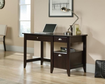 Teknik Jamocha Wood Sit Stand Desk