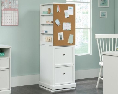 Product photograph of Teknik White Craft 2 Drawer Tower from Choice Furniture Superstore