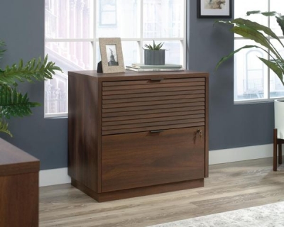 Product photograph of Teknik Elstree Mahogany 2 Drawer Filing Cabinet from Choice Furniture Superstore