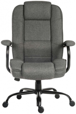 Product photograph of Teknik Goliath Duo Grey Fabric Executive Office Chair from Choice Furniture Superstore
