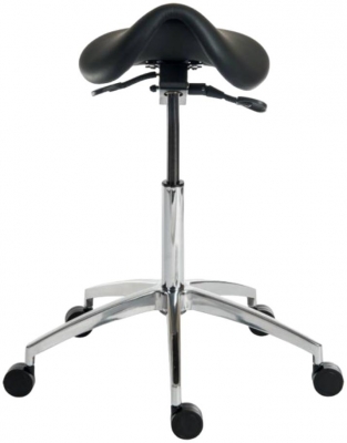 Product photograph of Teknik Perch Black Adjustable Stool - Comes In Black And White from Choice Furniture Superstore