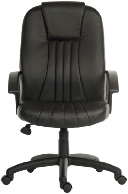 Product photograph of Teknik City Leather Office Chair - Comes In Charcoal And Burgundy Options from Choice Furniture Superstore