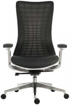 Product photograph of Teknik Quantum Mesh White Executive Chair from Choice Furniture Superstore