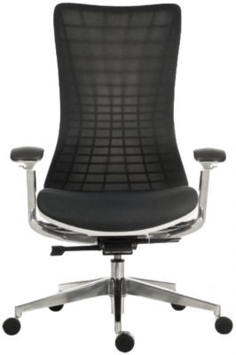 Teknik Quantum Mesh White Executive chair