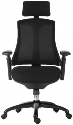 Teknik Rapport Mesh Fabric Executive Chair Comes In Black And Red Options