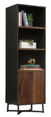 Product photograph of Teknik Canyon Lane Walnut Bookcase from Choice Furniture Superstore