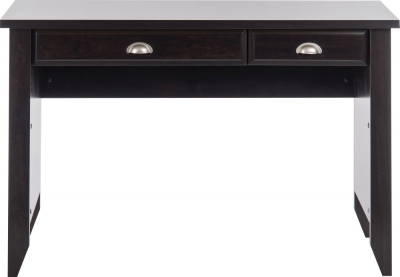 Product photograph of Teknik Jamocha 2 Drawer Wood Laptop Desk from Choice Furniture Superstore