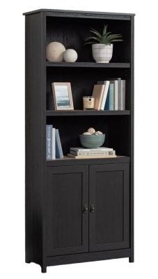 Product photograph of Teknik Shaker Style Oak Bookcase from Choice Furniture Superstore