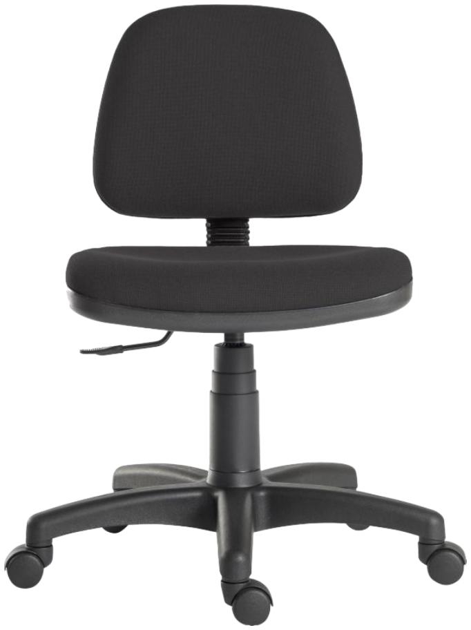 Teknik Ergo Blaster Home Black Fabric Adjustable Swivel Office Chair