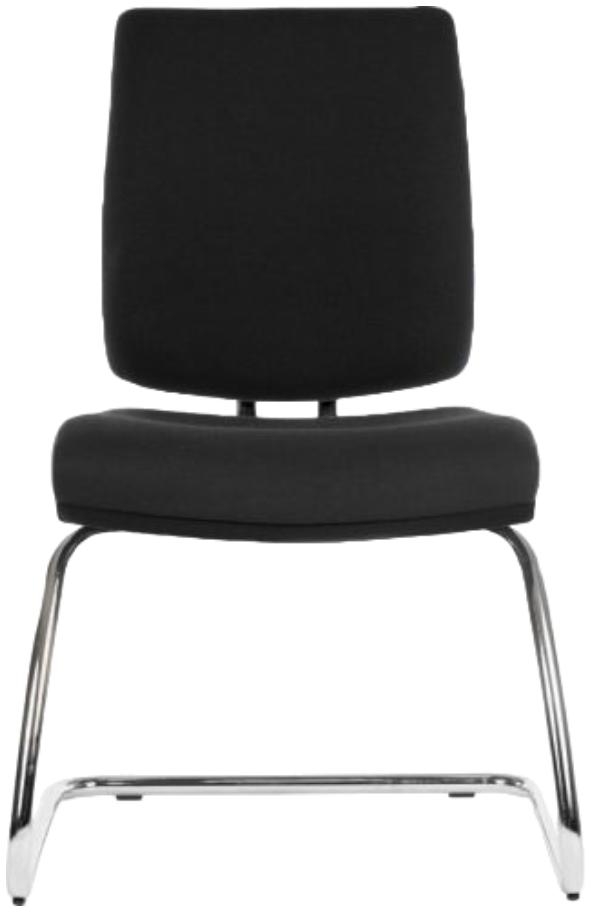 Teknik Ergo Deluxe Fabric Office Visitor Chair - Comes in Black, Blue and Pu Black Options