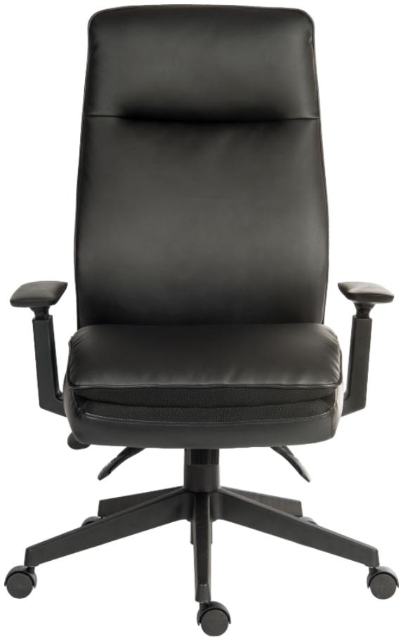 Teknik plush Ergo Black Executive Adjustable Swivel Office Chair