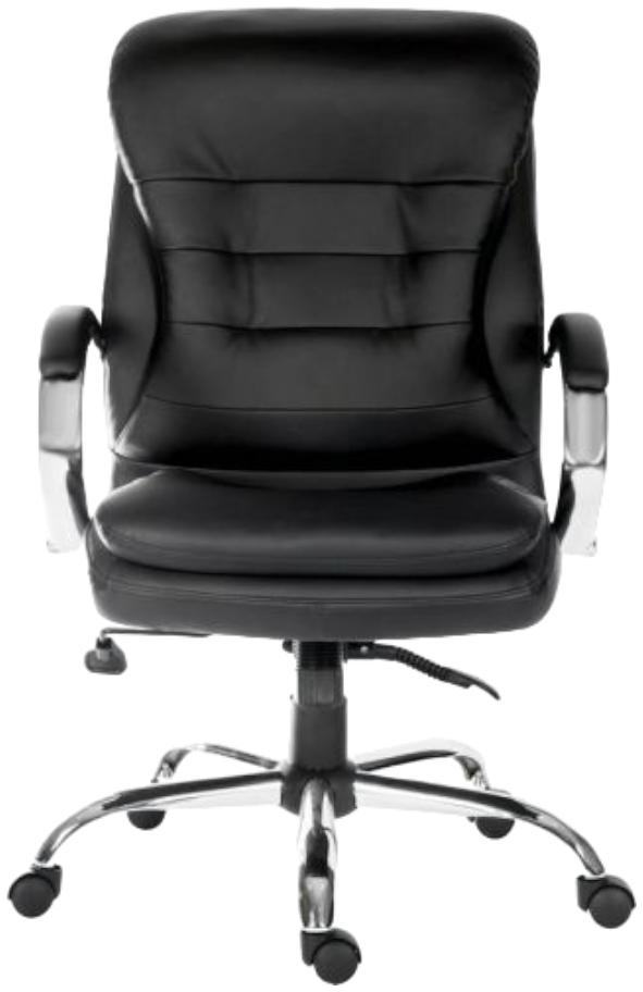 Teknik Goliath Light Executive Black Leather Office Chair