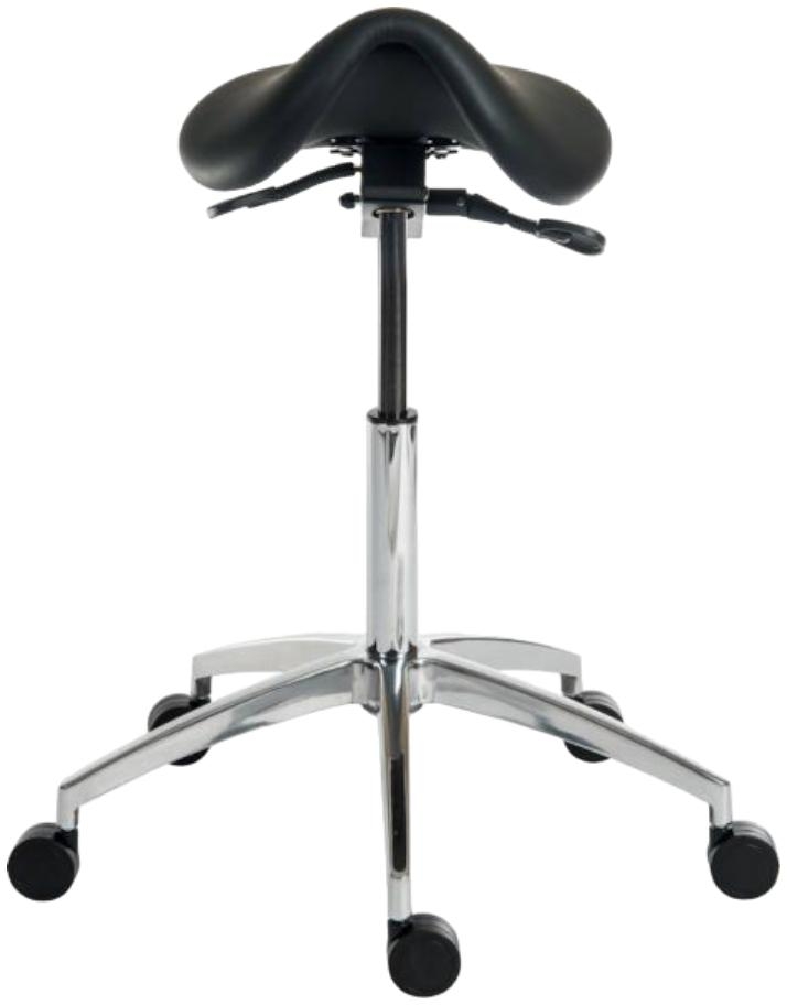 Teknik Perch Black Adjustable Stool - Comes in Black and White