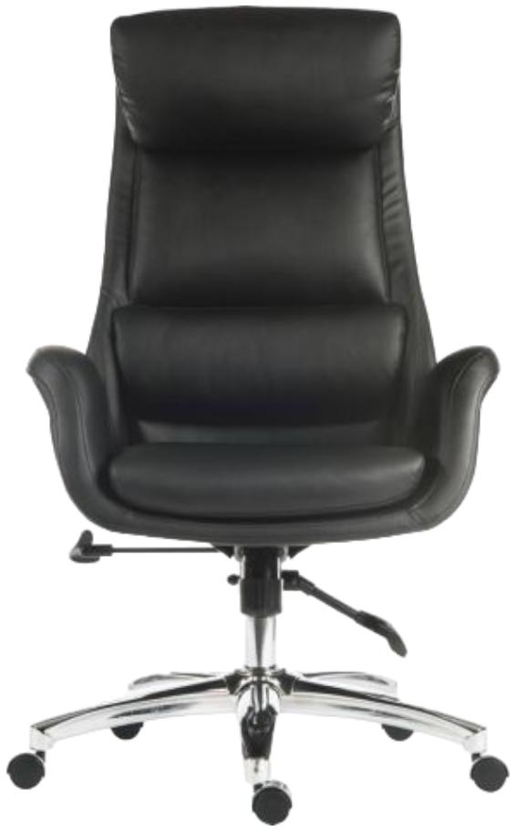 Teknik Ambassador Reclining Executive Black Leather Chair