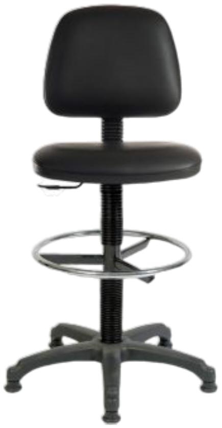 Teknik Draughter Ergo Blaster Pu Chair - Comes in Black and White Options
