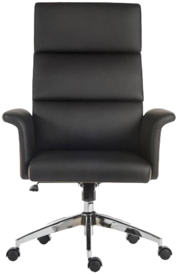 Teknik Elegance High Back Leather Chair- Comes in Black and Cream Options