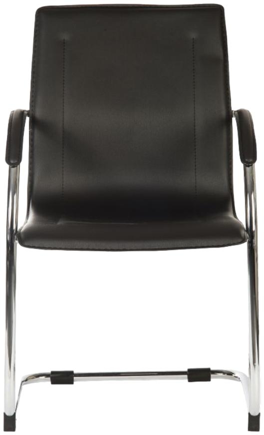 Teknik Guest Black Leather Chair