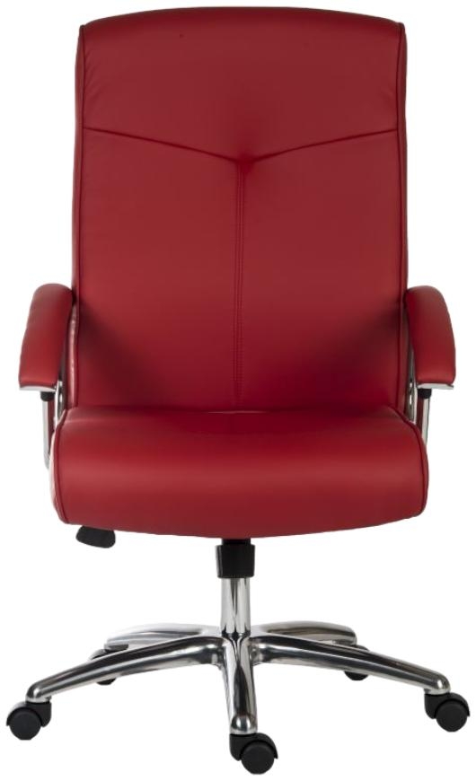 Teknik Hoxton Red Leather Chair