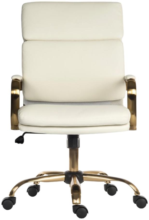 Teknik Vintage White Executive Chair