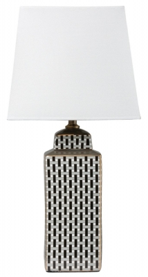 Product photograph of Mindy Brownes Paris Gold Ceramic Table Lamp from Choice Furniture Superstore