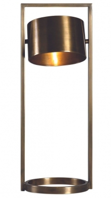 Product photograph of Mindy Brownes Ilario Antique Brass Table Lamp from Choice Furniture Superstore