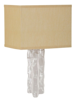 Product photograph of Mindy Brownes Nova Sculpted Glass Wall Light from Choice Furniture Superstore