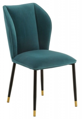 Product photograph of Mindy Brownes Alice Jade Green Dining Chair Sold In Pairs from Choice Furniture Superstore