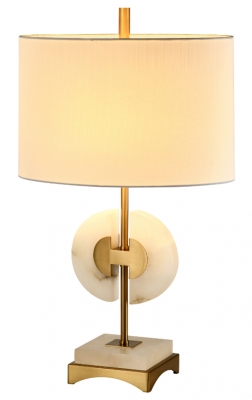 Product photograph of Mindy Brownes Stella White Oval Table Lamp from Choice Furniture Superstore