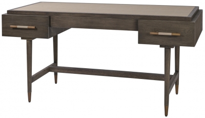 Product photograph of Mindy Brownes Nimes 2 Drawer Writing Desk from Choice Furniture Superstore