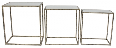 Product photograph of Mindy Brownes Irma Nest Of Tables Set Of 3 from Choice Furniture Superstore