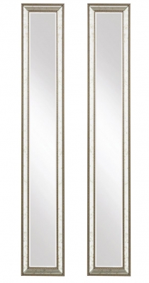 Product photograph of Mindy Brownes Tina Champagne Rectangular Mirrors Set Of 2 - 8cm X 50cm from Choice Furniture Superstore
