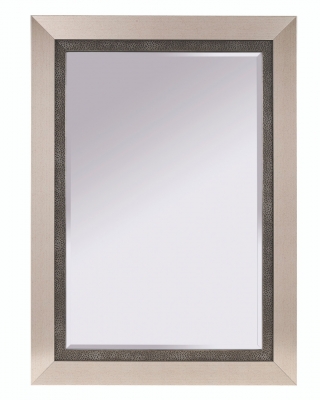 Product photograph of Mindy Brownes Lillie Grey Rectangular Mirror - 80cm X 110cm from Choice Furniture Superstore