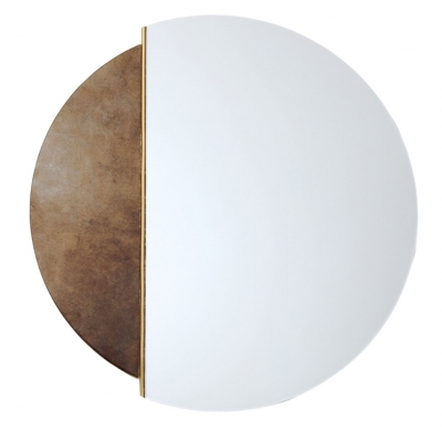 Product photograph of Mindy Brownes Genevieve Round Mirror - Dia 80cm from Choice Furniture Superstore
