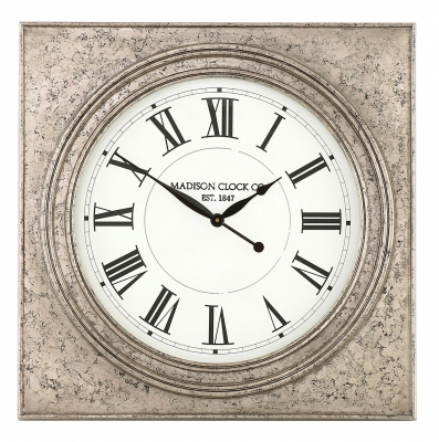 Product photograph of Mindy Brownes Roza Square Wall Clock - Dia 81 3cm from Choice Furniture Superstore
