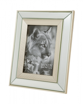 Product photograph of Mindy Brownes Ava Champagne 5 X 7 Photo Frame Set Of 4 from Choice Furniture Superstore