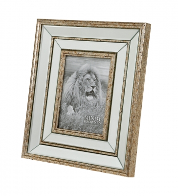 Product photograph of Mindy Brownes Mia Antique Gold 7 X 5 Photo Frame Set Of 4 from Choice Furniture Superstore