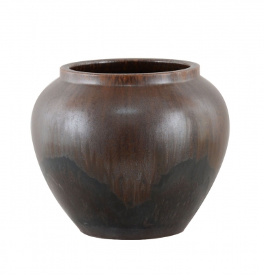 Product photograph of Mindy Brownes Orna Brown Wood Small Vase from Choice Furniture Superstore