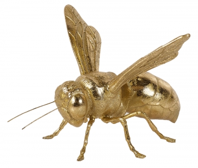 Product photograph of Mindy Brownes Bumble Bright Gold Bee Sculpture Set Of 4 from Choice Furniture Superstore