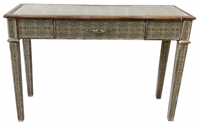 Product photograph of Mindy Brownes Amira 1 Drawer Retro Console Table from Choice Furniture Superstore