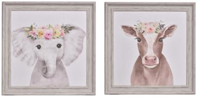 Product photograph of Mindy Brownes Grey Boho Friends Set Of 2 from Choice Furniture Superstore