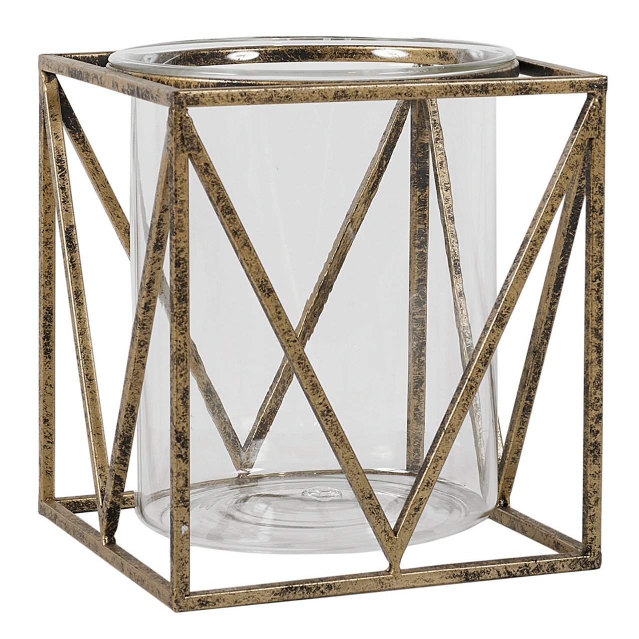 Mindy Brownes Solomon Antique Gold Small Candle Holder (Set of 4)