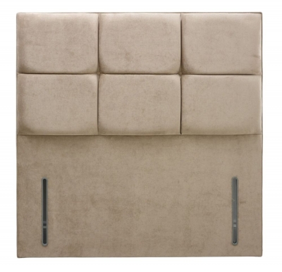 Product photograph of Artisan Large Cobbled Fabric Headboard from Choice Furniture Superstore