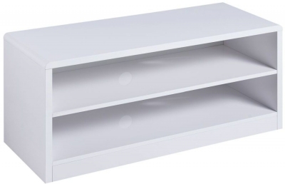 Product photograph of Manhattan White High Gloss Tv Unit Upto 49inch from Choice Furniture Superstore