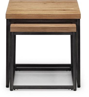 Product photograph of Brooklyn Rustic Nest Of 2 Tables from Choice Furniture Superstore
