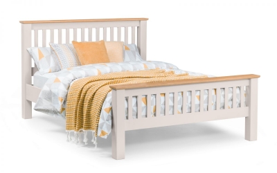 Richmond Grey Painted Bed - Comes in Double and King Size Options